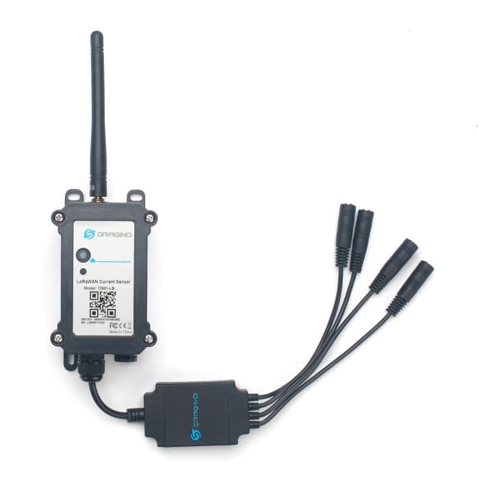 CS01-LB/LS LoRaWAN 4 Channel Current Sensor Converter