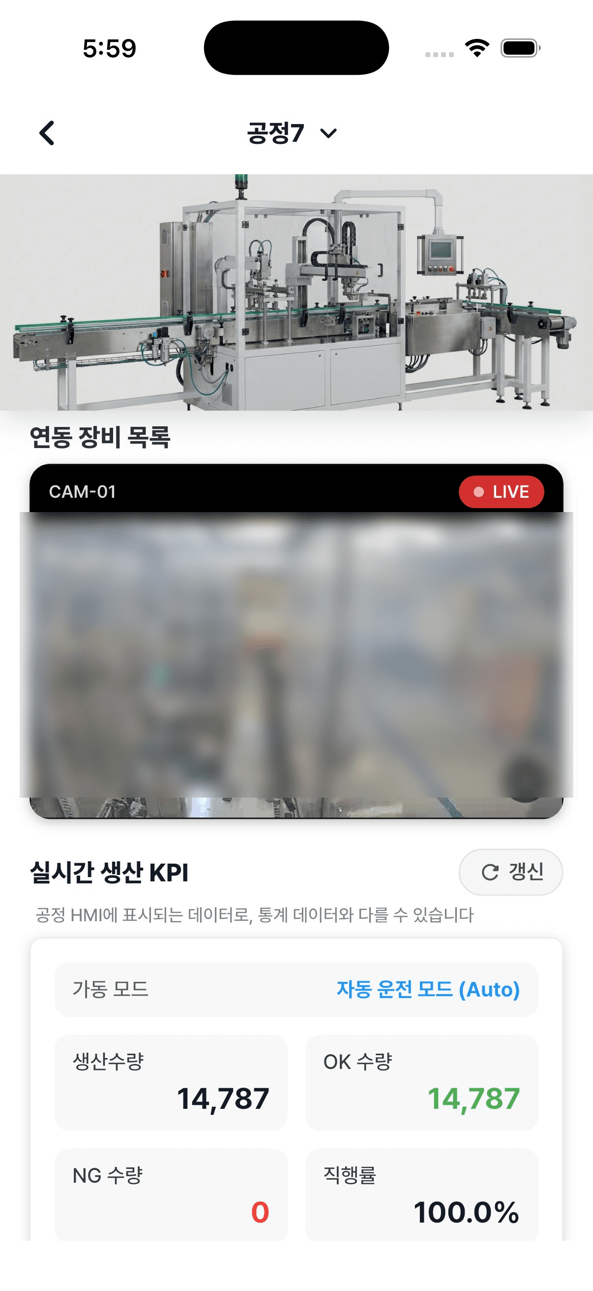 Camera integration